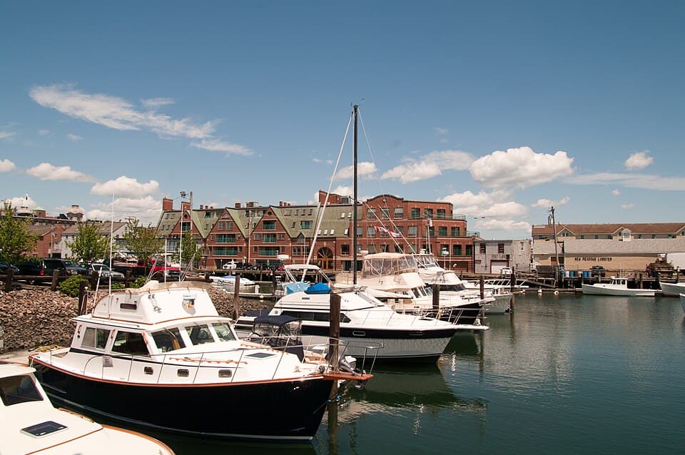 Boats in the Old Port, Portland